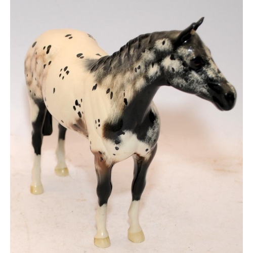 7 - Rare Royal Doulton Appaloosa horse. 20cms tall