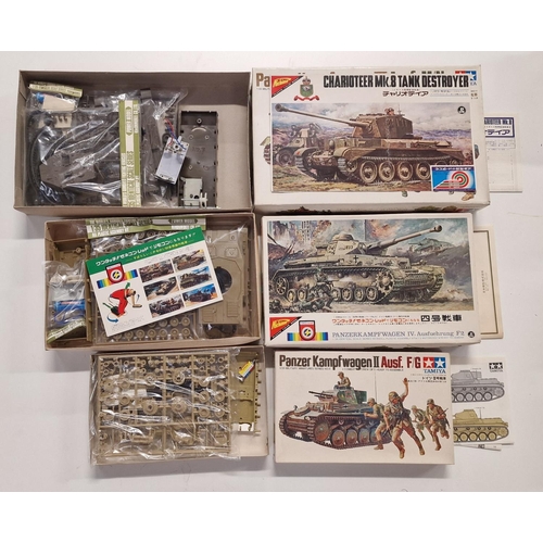 117 - Three boxed model kits not checked for completeness.