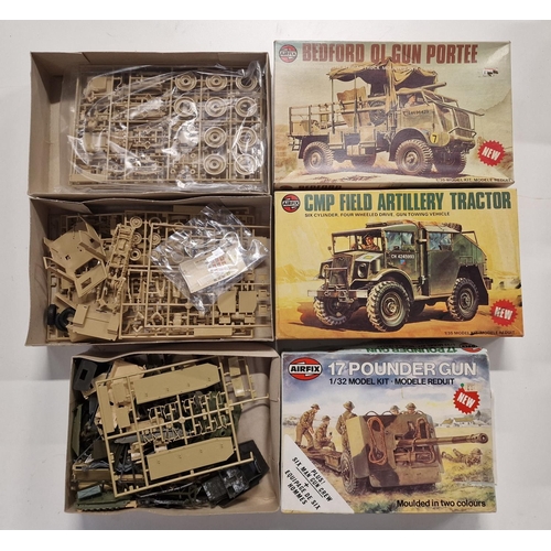 118 - Three boxed Airfix model kits not checked for completeness.