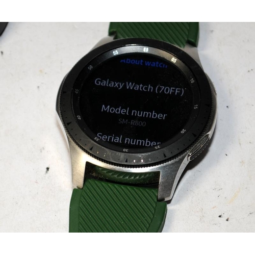 296 - Galaxy SM-R800 smart watch with docking station