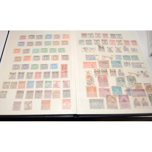 194 - 3 x stock books containing a good selection of mostly Commonwealth stamps including early examples