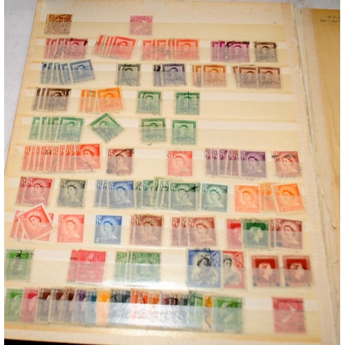 199 - A vintage Stanley Gibbons Worldex stamp album containing a schoolboy collection of stamps together w... 