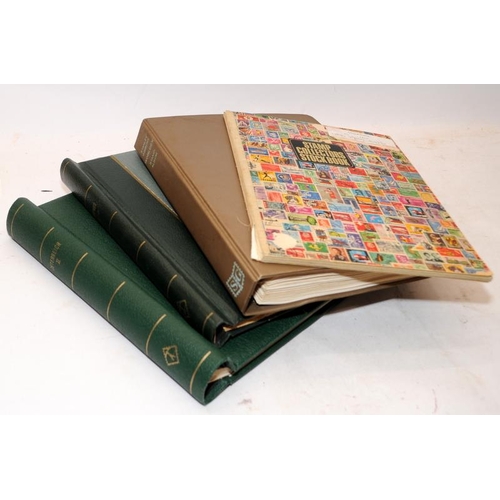 199 - A vintage Stanley Gibbons Worldex stamp album containing a schoolboy collection of stamps together w... 