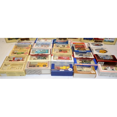 221 - Large collection of boxed die-cast model vehicles including limited and multi vehicle sets