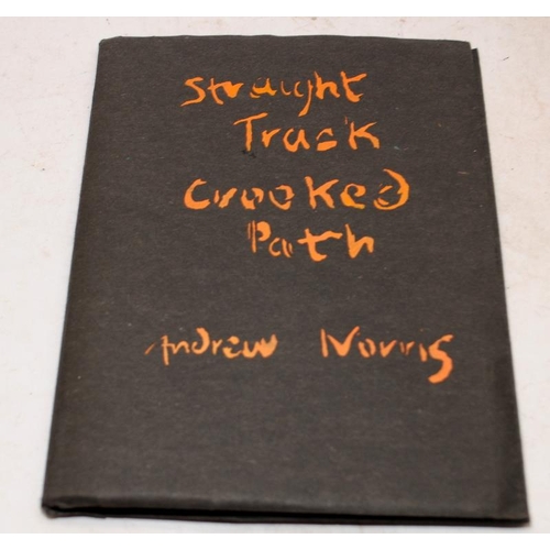 223 - Andrew Norris author/artist: 3 x hand made hand numbered books, 'Sticks and Stones and Bricks and Bo... 