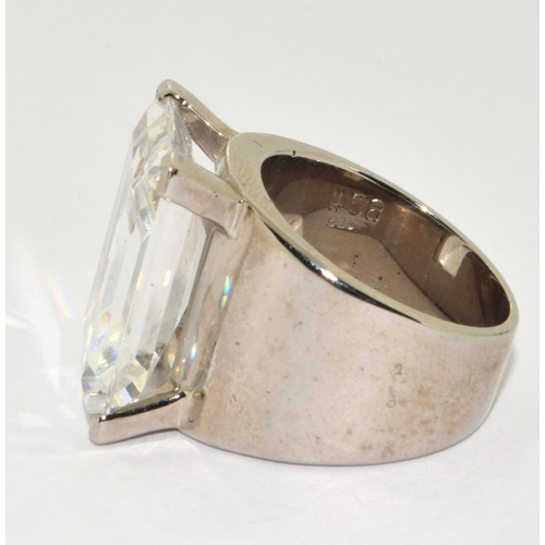 350 - Daniel Swarovski Silver Ring