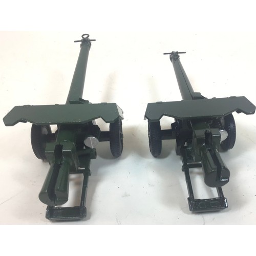 53 - Britains 2 x 120mm battalion anti tank guns (boxed not checked)