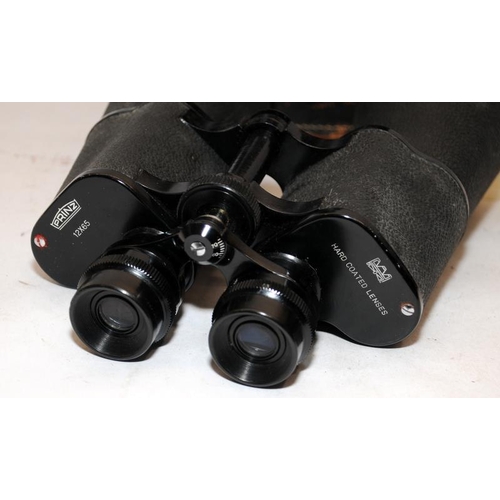 67 - Pair of vintage Prinz 12 x 65 binoculars in original case.