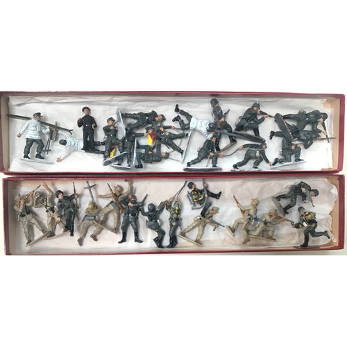 95 - Large quantity of WWII Axis soldiers German Artic Patrol Paratroopers and Japanese