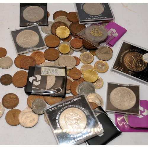 116 - Collection of GB and World coins