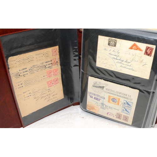 204 - Royal Mail Presentation album containing first day covers, coin covers and stamp booklets. Lot also ... 