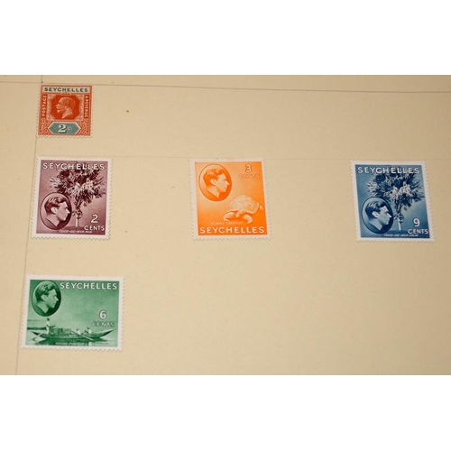 207 - Three vintage albums of world stamps. These albums have some age and have been carefully compiled. W... 