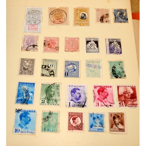 207 - Three vintage albums of world stamps. These albums have some age and have been carefully compiled. W... 