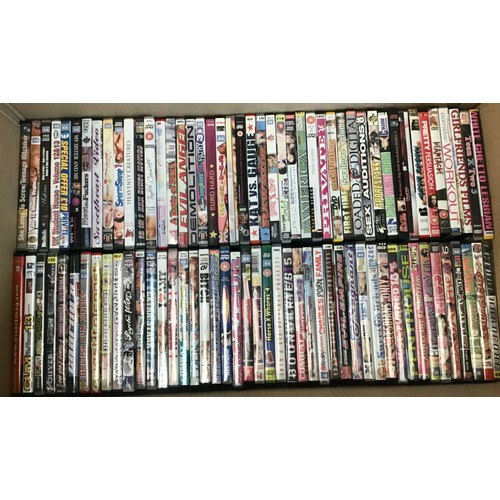 229 - X-RATED collection of 90 pornographic DVD’s.