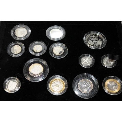 137 - Royal Mint 2010 Silver Proof Coin set. 13 coins proof struck in sterling silver. Limited edition pre... 