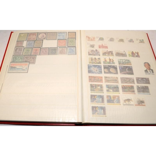 189 - Stamps: 3 x stock books featuring world stamps, mostly Canada and European states