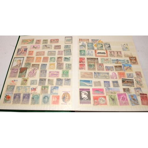 189 - Stamps: 3 x stock books featuring world stamps, mostly Canada and European states