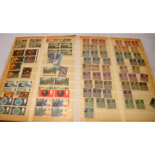 218 - Stamps: Two stock books with a good selection of mostly GB Spain and Portugal issues c/w a number of... 