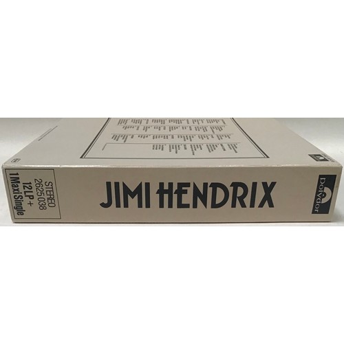108 - JIMI HENDRIX ANTHOLOGY BOXSET OF VINYL LP RECORDS. Here we have 11 Albums which includes the 12 inch... 