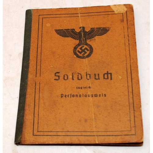 144 - Personal documents relating to a German Soldiers prior to and during WW2