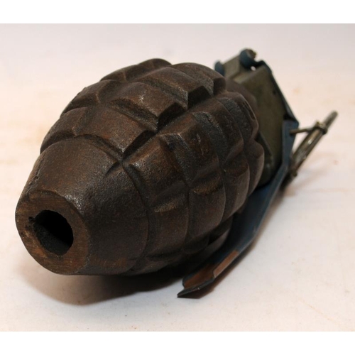 149 - Vintage deactivated grenade paperweight