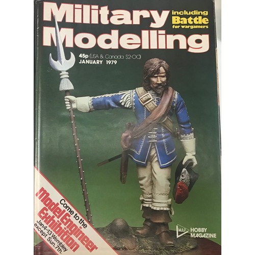 113 - Binders of various years of military modelling magazines to include - 1979 - 1977 - 1975 - 1973 and ... 