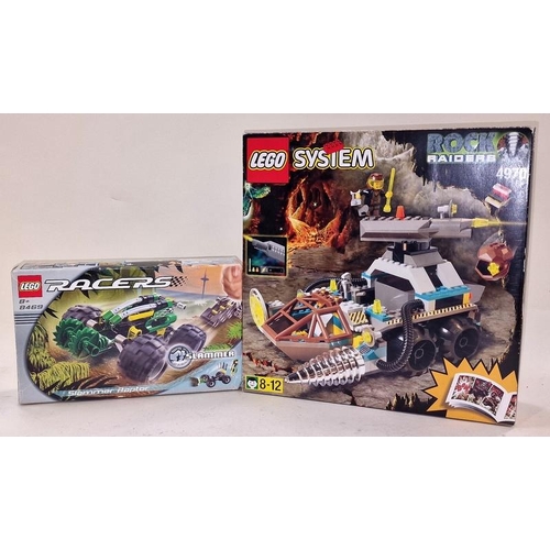 204 - Lego Vintage rock raiders and racers sets to include #4970 and #8469 both in original boxes with ins... 