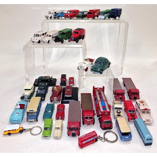 284 - Collection of vintage and modern play worn die cast vehicles to include examples by Matchbox, Corgi ... 