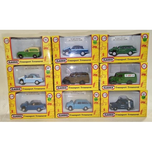 286 - Classix by Pocketbond Transport Treasures boxed group of 1:76 scale die cast cars (20).