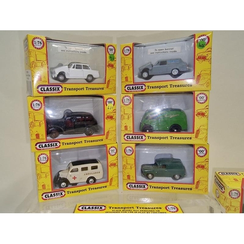 286 - Classix by Pocketbond Transport Treasures boxed group of 1:76 scale die cast cars (20).