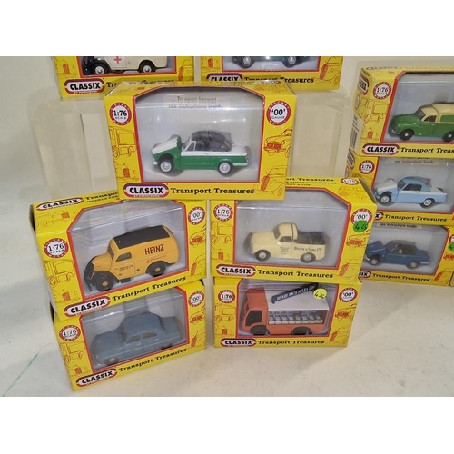 286 - Classix by Pocketbond Transport Treasures boxed group of 1:76 scale die cast cars (20).