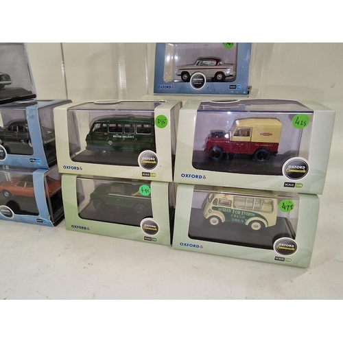 288 - Oxford Automobile Company group of boxed 1:76 scale die cast vehicles all appear in excellent condit... 