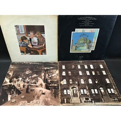 208 - LED ZEPPELIN VINYL LP RECORDS X 9. Titles here on Swan Song include - Physical Graffiti with vinyl b... 