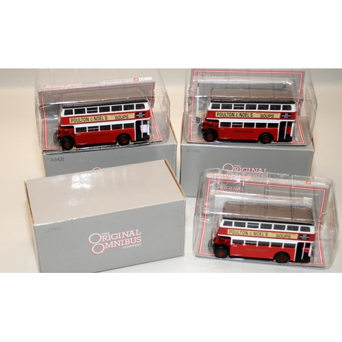 341 - Collection of boxed Corgi Original Omnibus die-cast buses and coaches. All vehicles excellent, some ... 