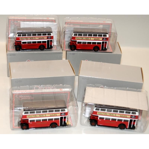 343 - Collection of boxed Corgi Original Omnibus die-cast buses and coaches. All vehicles excellent, some ... 