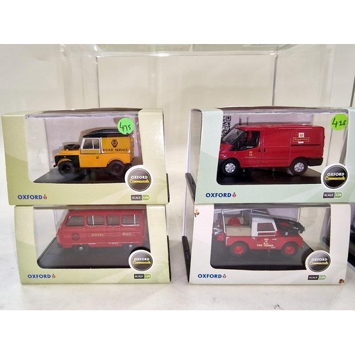 293 - Oxford boxed group of 1:76 scale miniature die cast vehicles. All in excellent unused condition with... 