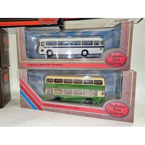 294 - Exclusive First Editions boxed group of 1:76 scale die cast vehicles. All appear in excellent condit... 