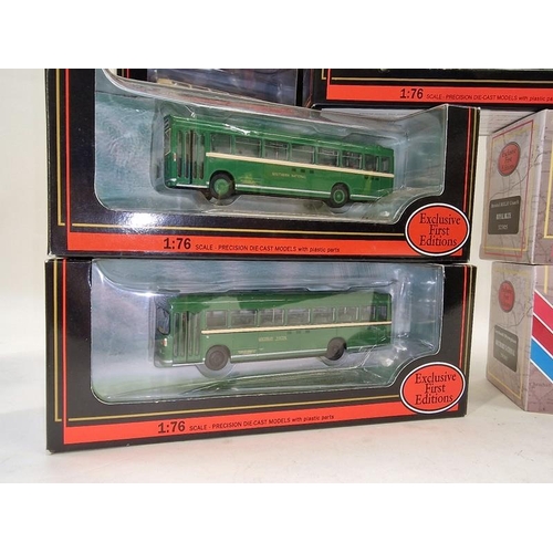 294 - Exclusive First Editions boxed group of 1:76 scale die cast vehicles. All appear in excellent condit... 