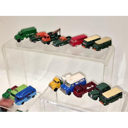 295 - Collection of vintage and modern unboxed play worn die cast vehicles to include examples by Dinky, M... 