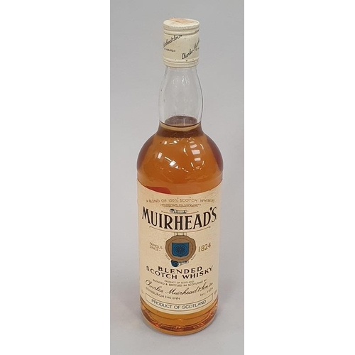 6 - Muirhead’s Blended Scotch Whisky - 75cl.