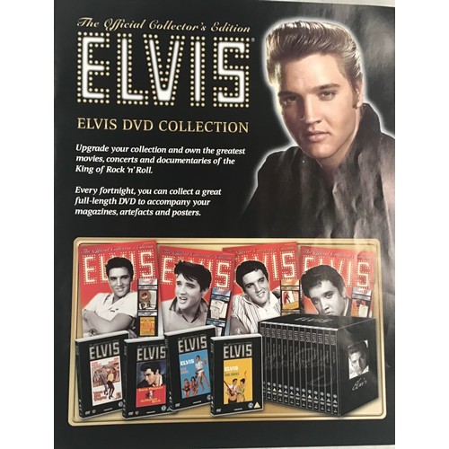 472 - LARGE COLLECTION OF ELVIS PRESLEY COLLECTORS EDITION MAGAZINES WITH DVD’S. in this collection by DeA... 