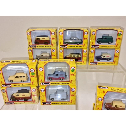 Classix by Pocketbond Transport Treasures boxed group of 1:76 scale die ...