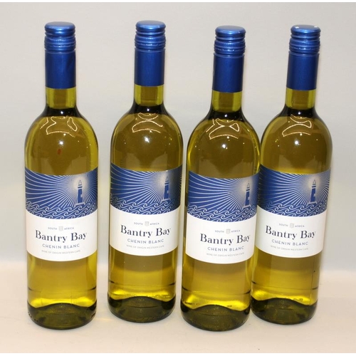 9 - 4 bottles white wine Bantry Bay Chein Blanc ref 96