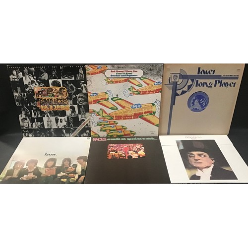 167 - NICE SELECTION OF FACES VINYL LP RECORDS. Titles here include - Snakes & Ladders - Coast To Coast Ov... 