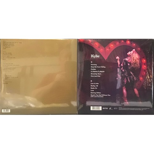 211 - KYLIE MINOGUE X 2 SEALED BMG COLOURED VINYL ALBUMS. We have a copy of ‘Golden’ pressed on Clear colo... 