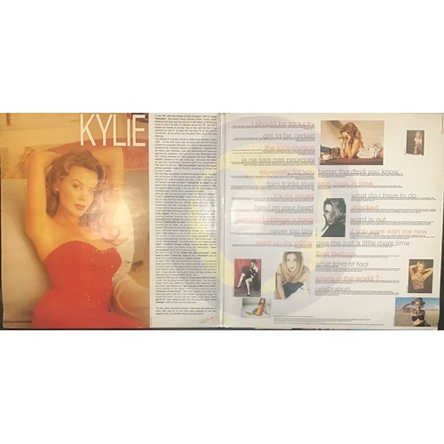 382 - KYLIE MINOGUE ‘GREATEST HITS’ DOUBLE LP. A 1992 pressing of this double album on PWL 25. Records are... 