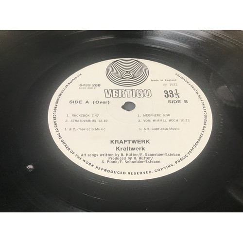 154 - KRAFTWERK SELF TITLED VINYL VERTIGO SWIRL 2 LP SET. Stunning Ex condition example here on Vertigo Sw... 