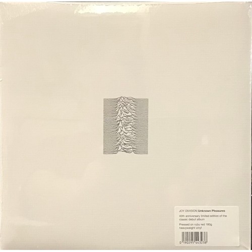 178 - JOY DIVISION - UNKNOWN PLEASURES - LIMITED EDITION RED VINYL. THis is a factory sealed album which i... 