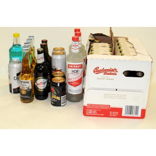 27 - Mixed box of misc alcohol ref 86,91,92