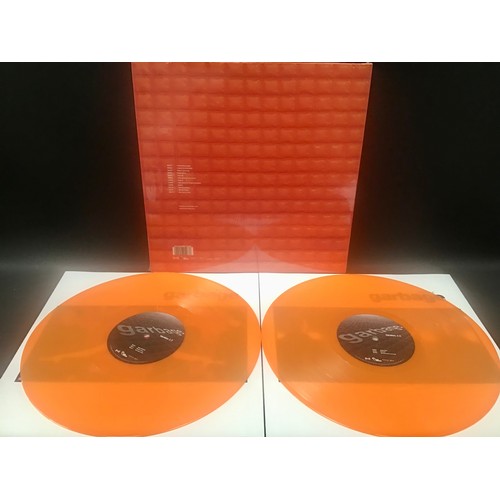 335 - GARBAGE ‘ VERSION 2.0’ ORANGE COLOURED VINYL 2LP SET. Unplayed Virgin vinyl here released as a 20th ... 